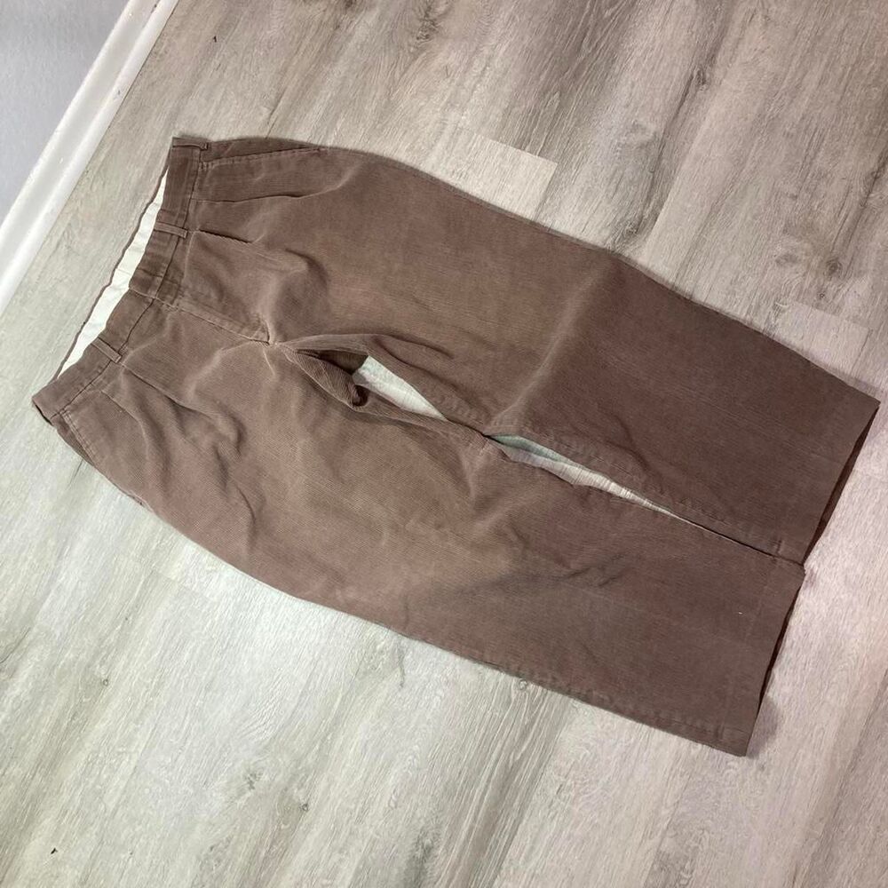 Haggar Women's Brown and Tan Trousers
